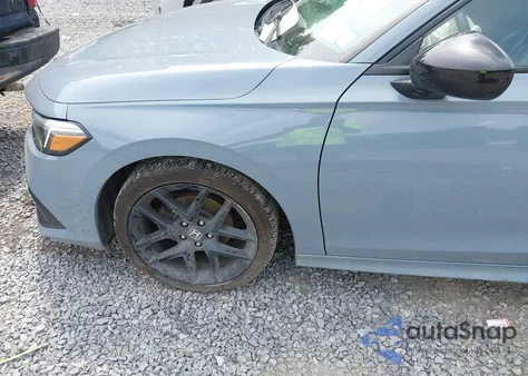 2022 Honda Civic Sport z USA, uszkodzony, nr VIN 2HGFE2F59NH540848